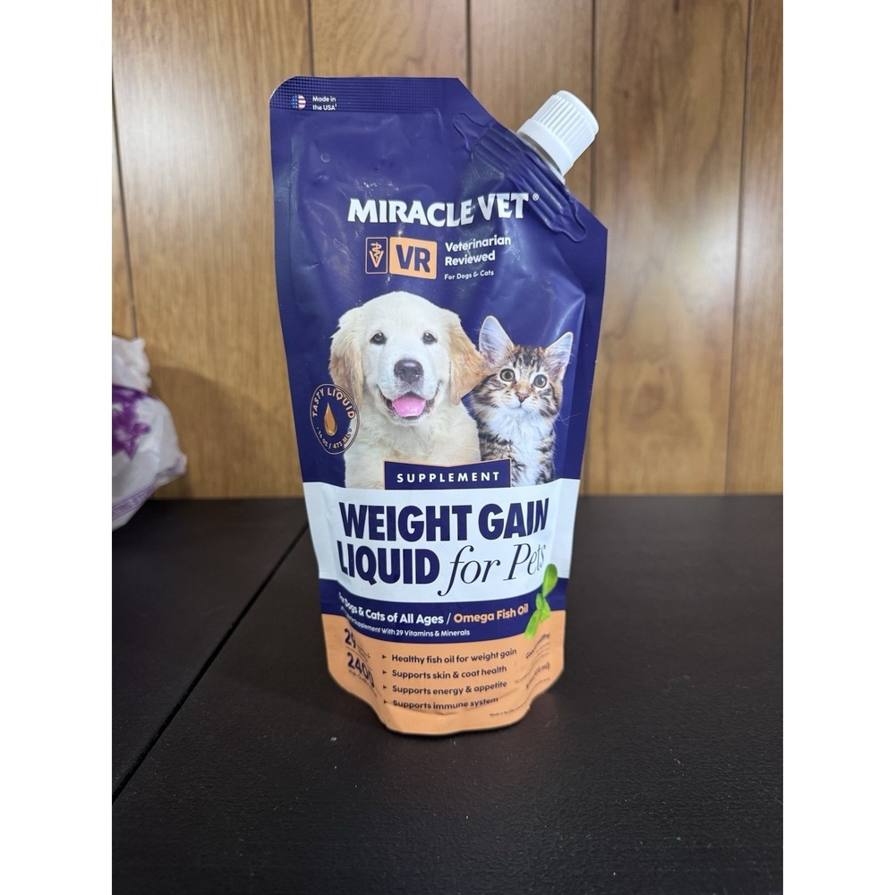 Miracle Vet High Calorie Weight Gainer‎ for Dogs & Cats - 2400 Calories